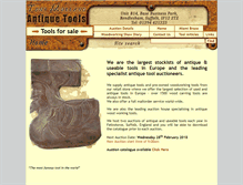 Tablet Screenshot of antiquetools.co.uk